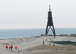 Cuxhaven, Kugelbake.