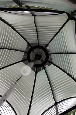 Elektromotor für die Drehung der Optik. Rechte: M. Werning / leuchttuerme.net