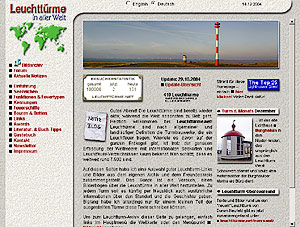 Leuchttürme.net anno 2004 | Rechte: M. Werning / leuchttuerme.net
