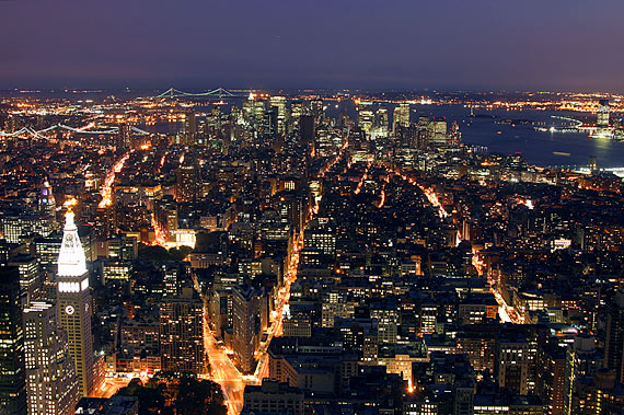 Nacht in New York City | Rechte: M. Werning / leuchttuerme.net