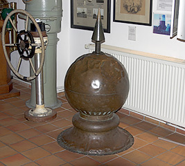 Alte Kuppel des Kleinen Leuchtturms. Rechte: M. Werning  | leuchttuerme.net