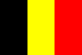 Flagge von Belgien