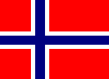 Flagge von Norwegen