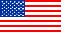 Flagge der Vereinigten Staaten von Amerika (USA)